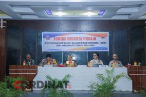 Pemda Pohuwato Gelas Forum Diskusi Penyusunan Dokumen Kajian Resiko Bencana