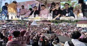 Paslon Romantis Gelar Kampanye Akbar, Dihadiri Belasan Ribu Massa