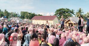 Pecah! Kampanye Akbar Roni-Ramdhan Dihadiri Belasan Ribu Massa, RG: Pilih Nomor 1