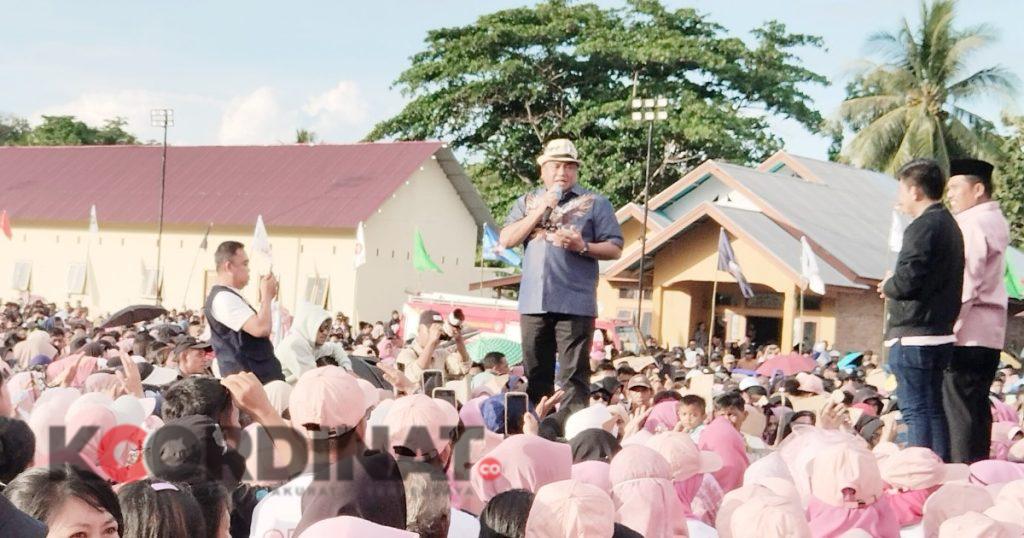 Jika Roni-Ramdhan Terpilih Bupati dan Wakil Bupati, Rachmat Gobel akan Lebih Cepat Bangun Gorontalo Utara