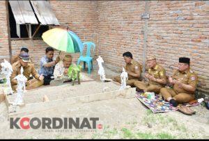 Kunjungan Bupati Saipul Sebagai Bentuk Perhatian Dari Pemerintah Daerah Meninggalnya Kades Almarhum Yan Samaun