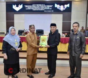 Bupati Saipul Serahkan Dokumen Perubahan APBD T.A 2024 Kepada Wakil Ketua DPRD Pohuwato