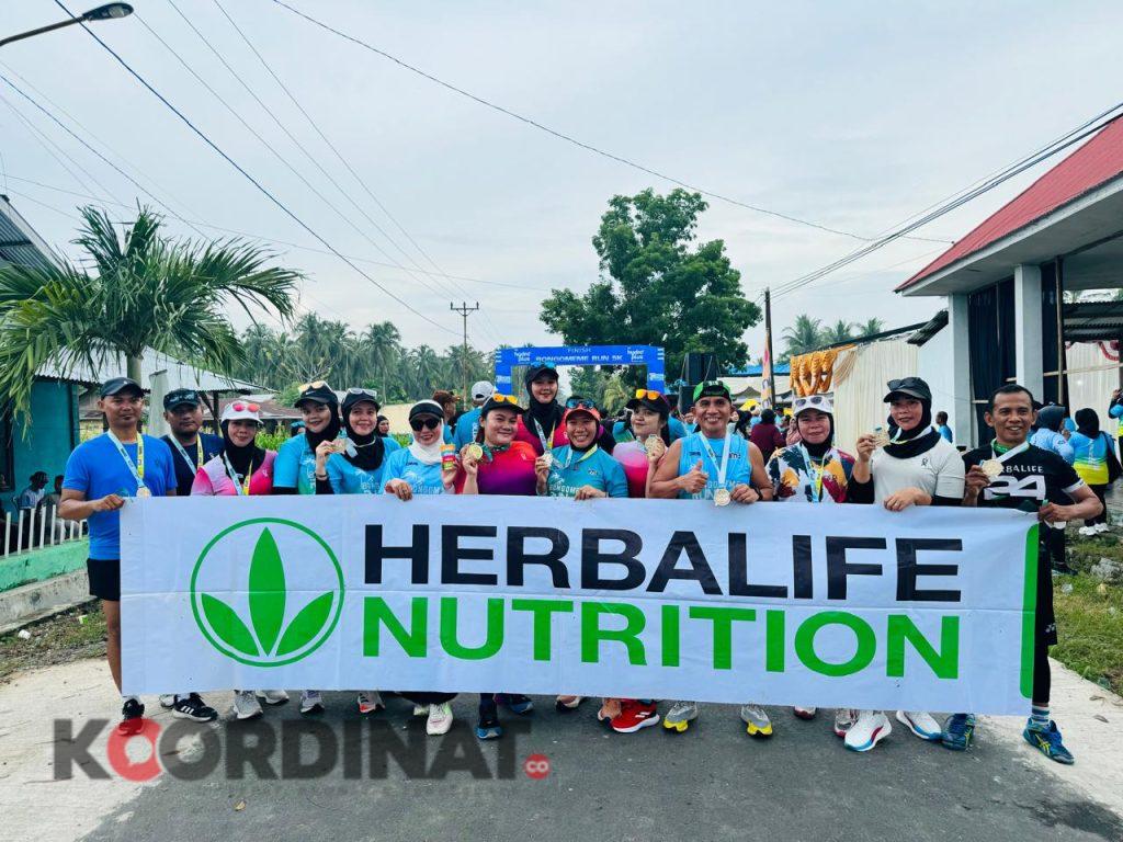 Herbalife Gorontalo Dukung Bongomeme Run 5K dengan Nutrisi Terbaik