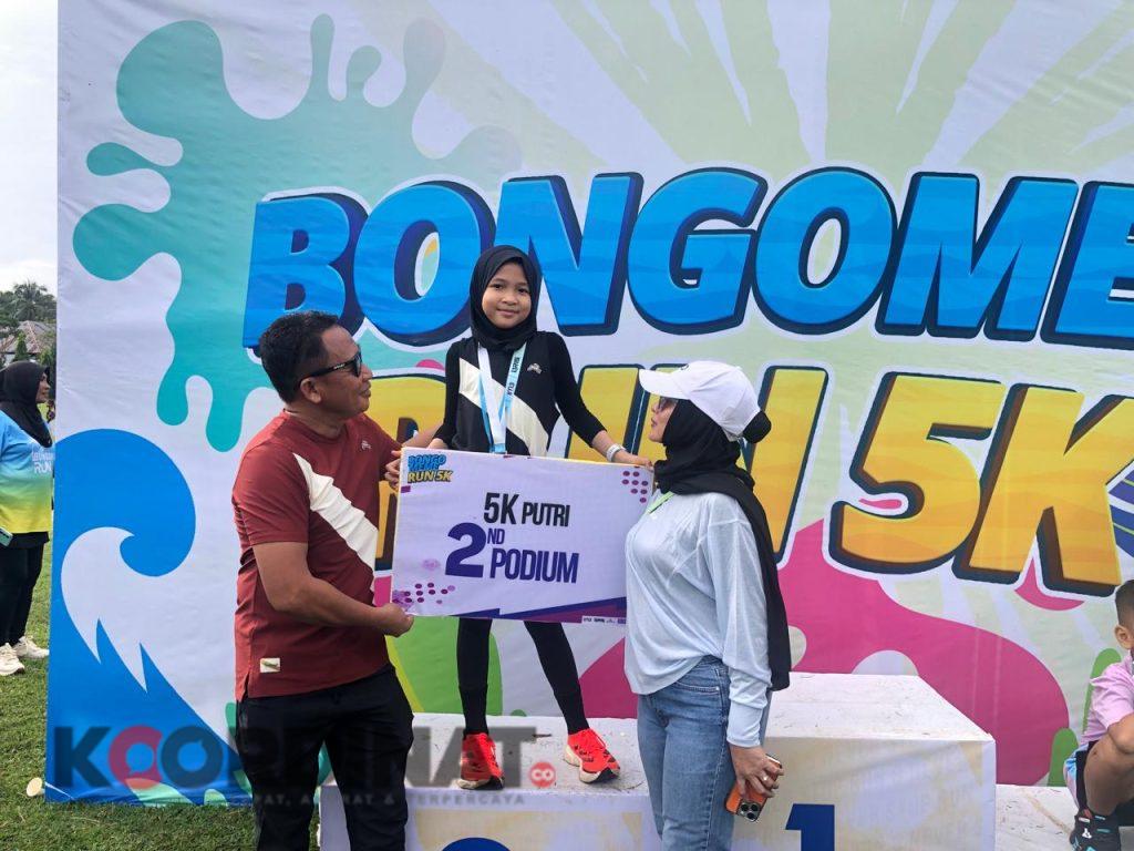 Utusan dari Agrindo Sport Raih Podium 2 di Bongomeme Run 5K