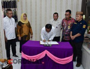 Hadiri Sertijab di Dinas Perhubungan,Ini Pesan Wabub Suharsi