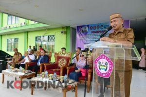 Bupati Pohuwato Lepas Pwserta KKN Tematik Universitas Pohuwato Angkatan 1V Tahun 2025
