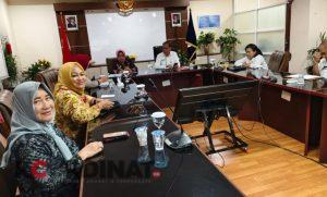 Sambangi Kementrian Transmigrasi ,Wabub Suharsi Serahkan Proposal Pembangunan Jembatan Kec.Taluditi