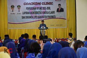 Bupati Pohuwato Hadiri Penyusunan RPJMD 2025 – 2030 LAKIP dan LPPD Kabupaten Pohuwato