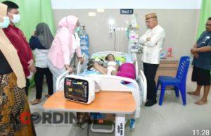 Pasien Pengidap Kanker Mendapat Perhatian Khusus Dari Bupati Pohuwato Saipul A.Mbuinga