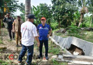 Bukti Nyata Bupati Saipul Dan BNPB Tinjau Langsung Saluran di Desa Soginti Kecamatan Paguat