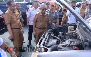 Wabup Iwan Adam Gelar Apel Kendaran Dinas Roda Dua Dan Empat Untuk Tertib Aset Daerah