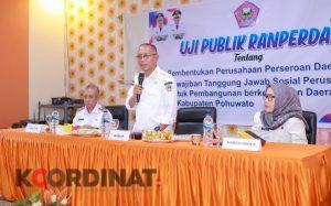 Wabup Pohuwato Buka Uji Publik Dua Ranperda Strategis untuk Percepatan Pembangunan Daerah