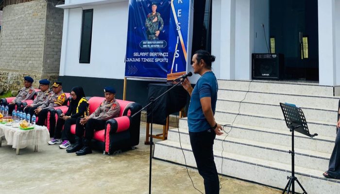 Brimob Cup 2025 Dibuka Meriah, Bripka Rinto Sunge Kembali Ukir Jejak Positif di Gorut