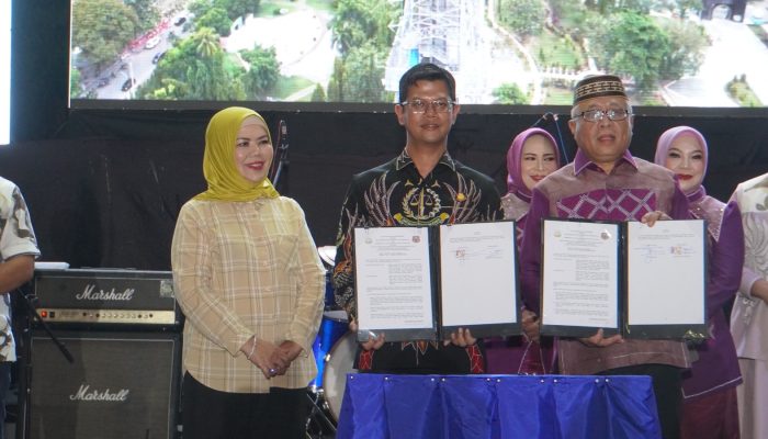 Kejari Gorontalo Luncurkan Jago Abangku di Puncak HUT Kabupaten ke-352