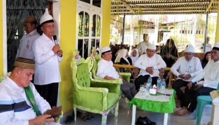 Wabup Iwan Adam Hadiri Pemakaman Umar DJ. Biki, Tokoh Dedikatif Pohuwato