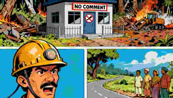 Polres Bolmong Selatan Bungkam Terkait Kegiatan  PETI Ilegal di Desa Nunuka