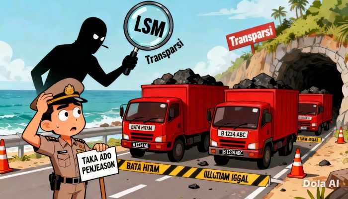 Ketidakjelasan Penangkapan 3 Truk di Bolmong Selatan,LSM :  Apakah Terkait Dugaan Bisnis Batu Hitam Ilegal.?