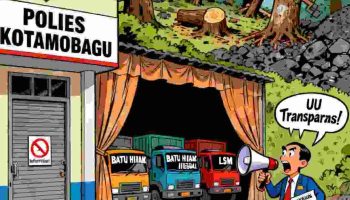 LSM Tuntut Transparansi Terkait Penanganan 3 Truk Diduga Bermuatan Batu Hitam Ilegal di Bolsel,Sebut Pentingnya Keterbukaan Publik    