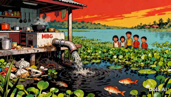 LIMBAH DAPUR MBG BERPOTENSI CEMARI DANAU LIMBOTO