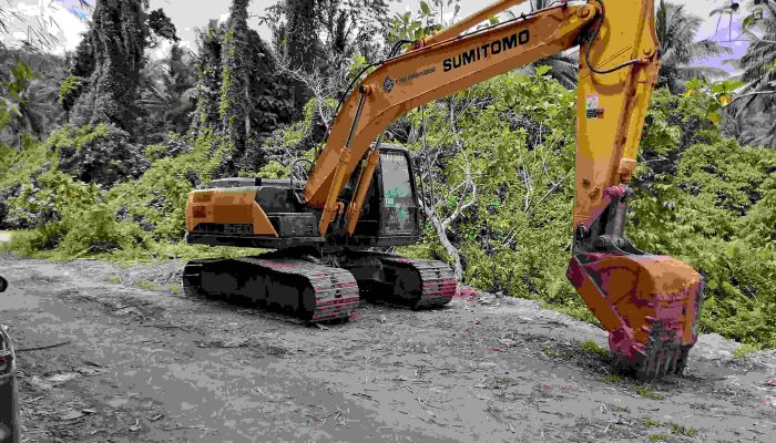 Terkini : Polres Gorontalo Tertibkan Tambang Ilegal Pilomonu,Sejumlah Alat Berat Disembunyikan Pelaku
