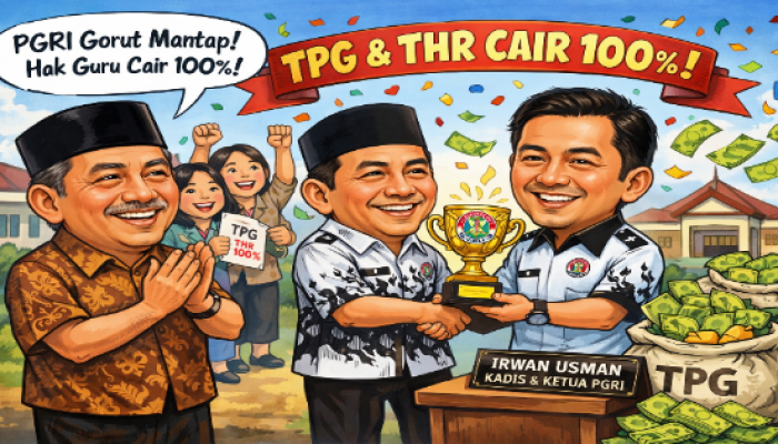 Setelah Polemik, TPG dan THR 100 Persen Cair, Pemerhati Guru Angkat Topi untuk PGRI