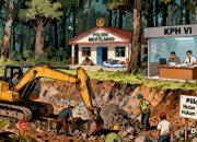 Tambang Ilegal di Pilomonu Kebal Hukum,Keberadaan Polsek Mootilango dan KPH VI ‘Mubazir’