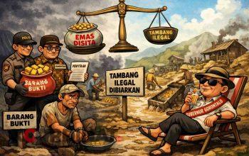 Anomali Hukum Pertambangan di Gorontalo: Ketika Emas Akan Disita, Tambang Ilegal Dibiarkan