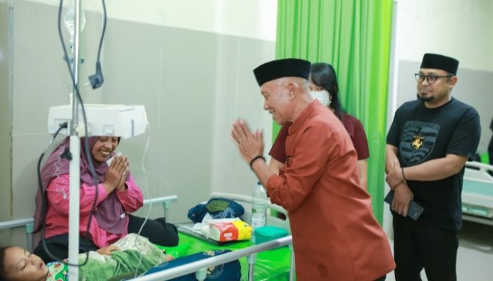 Wabup Pohuwato Kunjungi Pasien, Pastikan Pelayanan Optimal Jelang Idulfitri