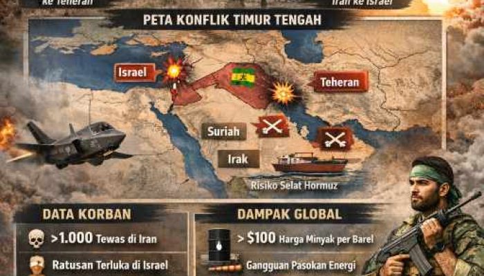 Di Bawah Bayang-Bayang Eskalasi: Operasi Senyap, Kepentingan Besar, dan Risiko Perang Terbuka Iran–Israel