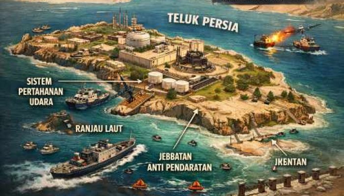 Pulau Kharg: Dari Pelabuhan Minyak Jadi “Perisai Pertahanan” Iran di Tengah Ancaman Perang AS