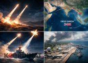 Iran Tembakkan Rudal ke Pangkalan Inggris–AS di Samudra Hindia