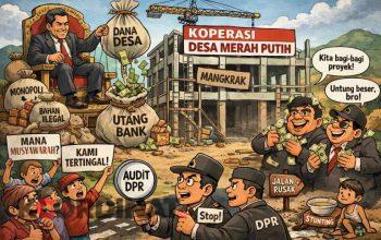 Polemik pembangunan koperasi desa merah putih