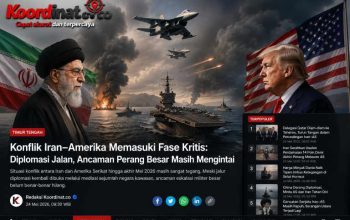 Konflik Iran–Amerika Memasuki Fase Kritis: Diplomasi Jalan, Ancaman Perang Besar Masih Mengintai