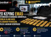 Usaha Sejak 2020, Pemilik Jelaskan Asal 20 Keping Emas di Bandara Gorontalo