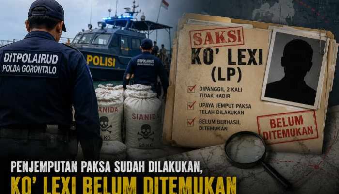 Menghilang Setelah Dua Kali Mangkir, Ko’ Lexi Masih Diburu Penyidik Ditpolairud