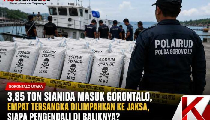 Empat Tersangka Sianida Ilegal  Dilimpahkan ke Jaksa,Jejak Ko’ Lexi dan Aktor di Balik Jalur Filipina Masih Misteri