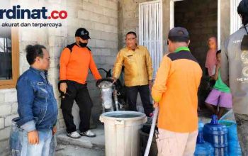 BPBD Kabupaten Gorontalo Salurkan Air Bersih ke Warga Timuato