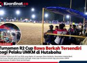 Turnamen Sepak Bola R2 Cup 2026 Bawa Berkah bagi Pelaku UMKM di Hutabohu