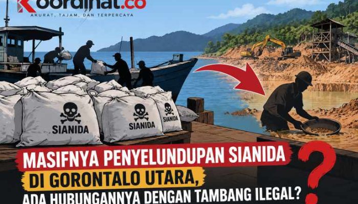 Masifnya Penyelundupan Sianida di Gorontalo Utara, Ada Hubungannya dengan Tambang Ilegal?