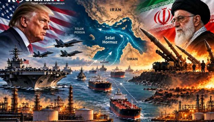 Iran–Amerika Belum Berdamai, Selat Hormuz Jadi Kunci dan Ancaman Perang Besar Masih Terbuka