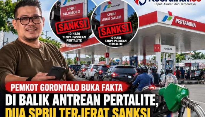 Pemkot Gorontalo Buka Fakta di Balik Antrean Pertalite, Dua SPBU Terjerat Sanksi