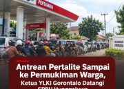 Antrean Pertalite Sampai ke Permukiman Warga, Ketua YLKI Gorontalo Datangi SPBU Hunggaluwa