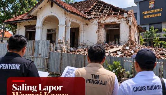 Saling Lapor Warnai Polemik Cagar Budaya Kota Gorontalo, Proses Hukum Jadi Sorotan